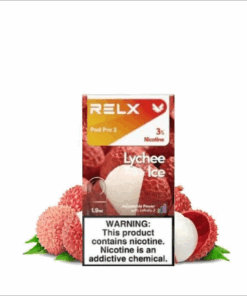 relx拋棄式煙彈荔枝口味