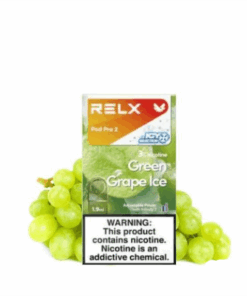 relx拋棄式煙彈超涼青提口味