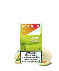 relx拋棄式煙彈綠寶石哈密瓜口味