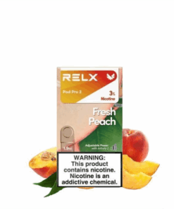 relx拋棄式煙彈蜜桃口味