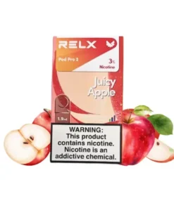 relx拋棄式煙彈紅蘋果口味